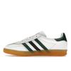 Adidas Gazelle Indoor White Collegiate Green Женские кроссовки Cloud-White Core-Black IE2957