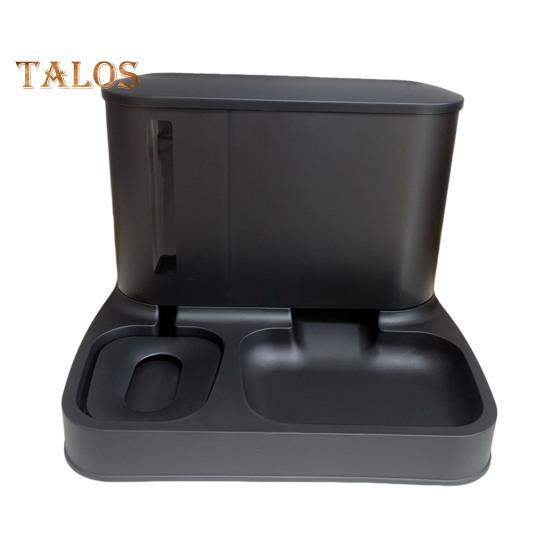 Кормушка для кошек и диспенсер для воды, комплект без электричества, автоматическая кормушка большой емкости для маленьких и средних собак, домашних животных, щенков и котят