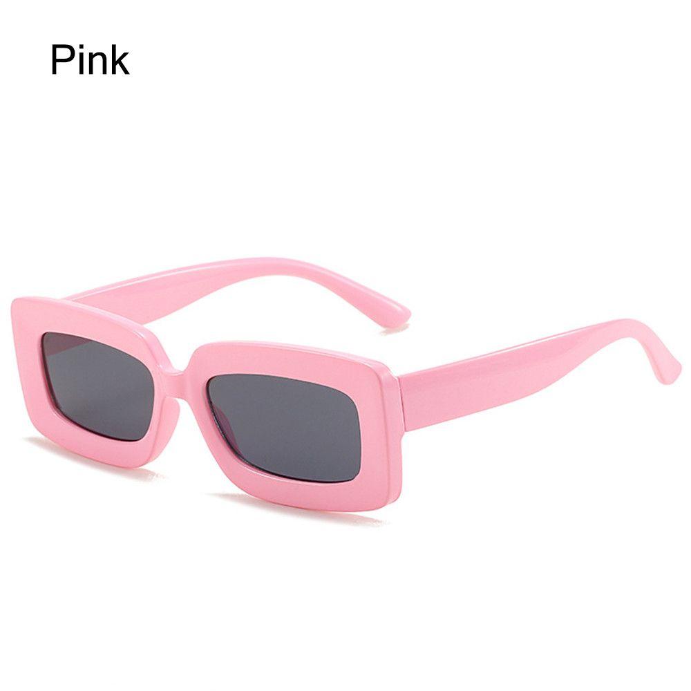 Vintage Ladies Eyewear Big Frame Shades Women's Sunglasses Men Sun Glasses Rectangle Sunglasses