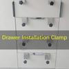 Стабильные аксессуары Деревообрабатывающий крепеж Зажим для установки ящика Фурнитура Шаблон Передняя панель ящика