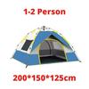 Палатка One-touch, автоматическая, водонепроницаемая, для кемпинга, на 1 человека, на 4 человека, легкая, быстро открывающаяся, портативная, складная, пляжная палатка