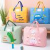 Cartoon Kindergarten Quilt Storage Bag Handheld Moving Packing Bag Luggage Storage Bag  Blanket