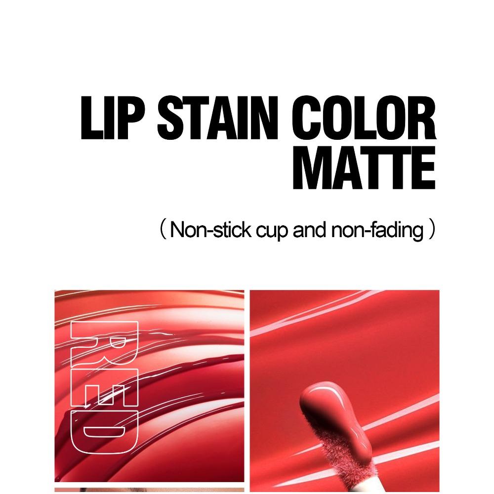 HANDAIYAN Stek Gjin Beker Lip Glaze Velvet Filvet Mist Матовая помада Reade Fruit Plusplus HEAD Gloss