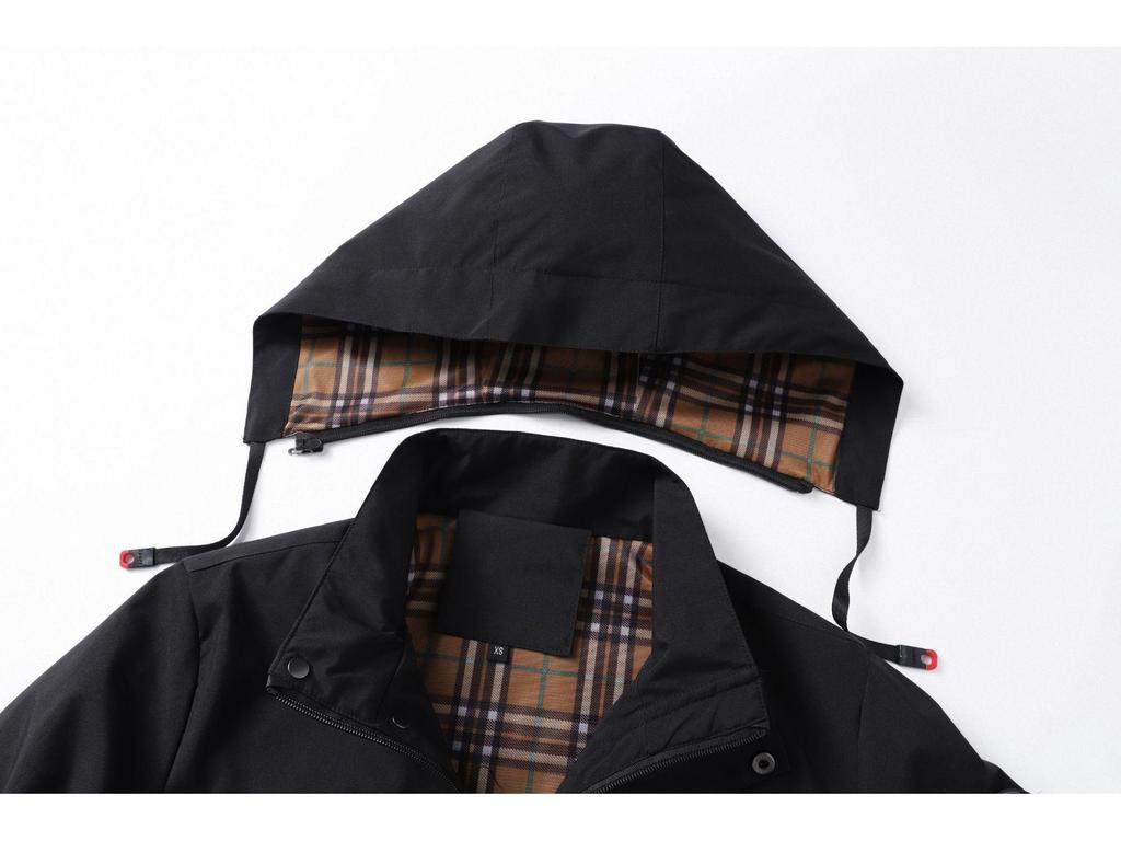 Мужская повседневная куртка с капюшоном для активного отдыха - пальто осень/зима