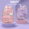 Adorable Cartoon Kids Backpack Lightweight Nylon Multi-character Design For Fun