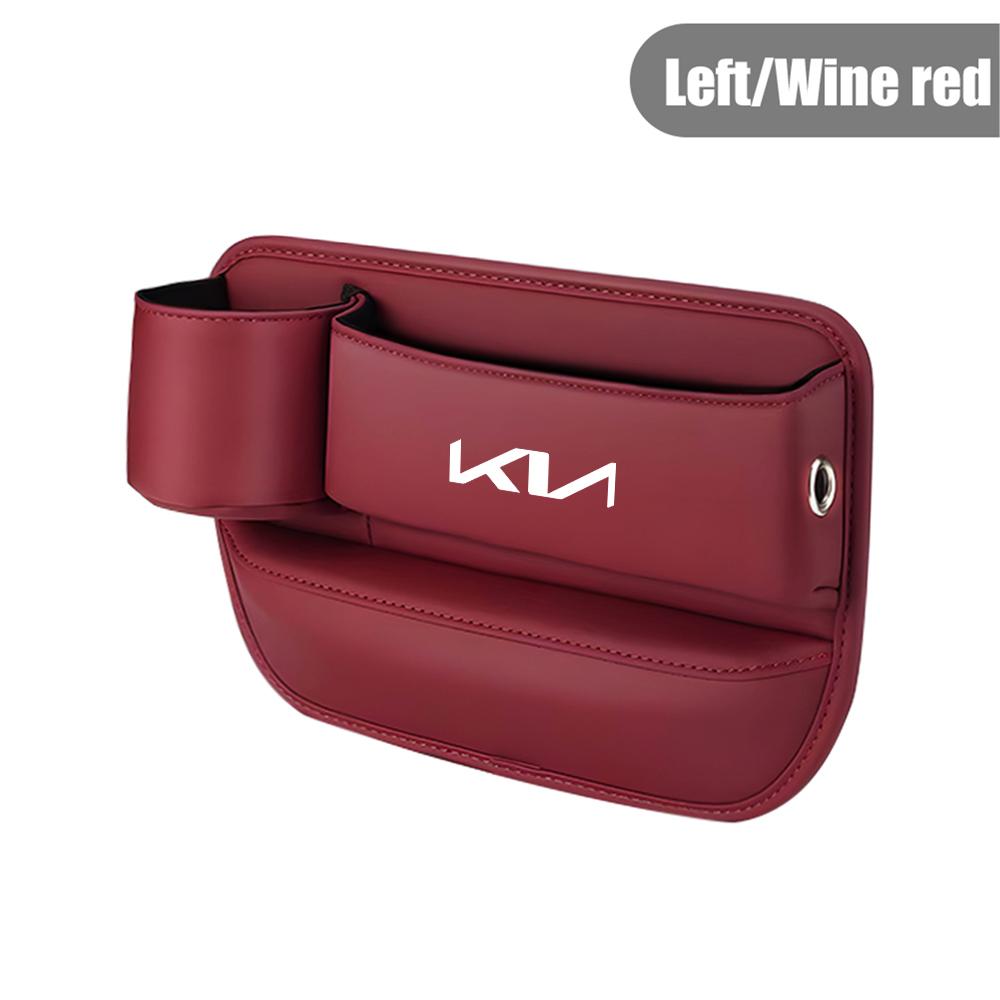 Car Seat Gap Storage Plug Strip Water Cup Storage Box For KIA KN Sportage Ceed Sorento Cerato Optima Picanto Rio Soul k5 Stonic CP6
