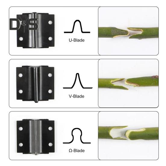 Ножницы для прививки растений Профессиональный садовый инструмент для прививки 2 в 1 Сверхпрочные секаторы для обрезки цветов, фруктовых деревьев, кустарников