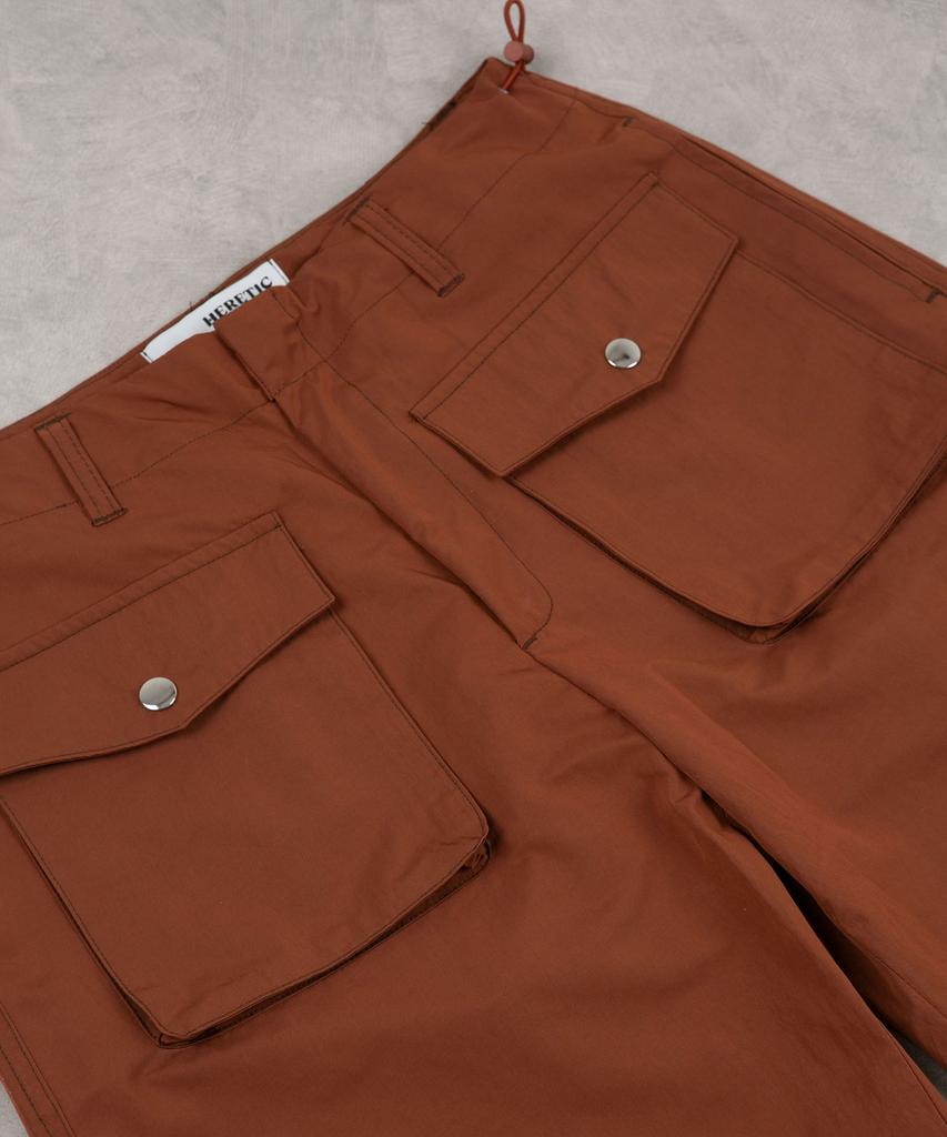 HERETIC Heretic Cargo Nylon Pants / Orange