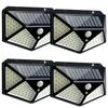 Solar Light Outdoor 100 LED Solar Lights with Motion Sensor 3000LM Waterproof IP65 Solar Powered Wall Light for Garden Yard Path