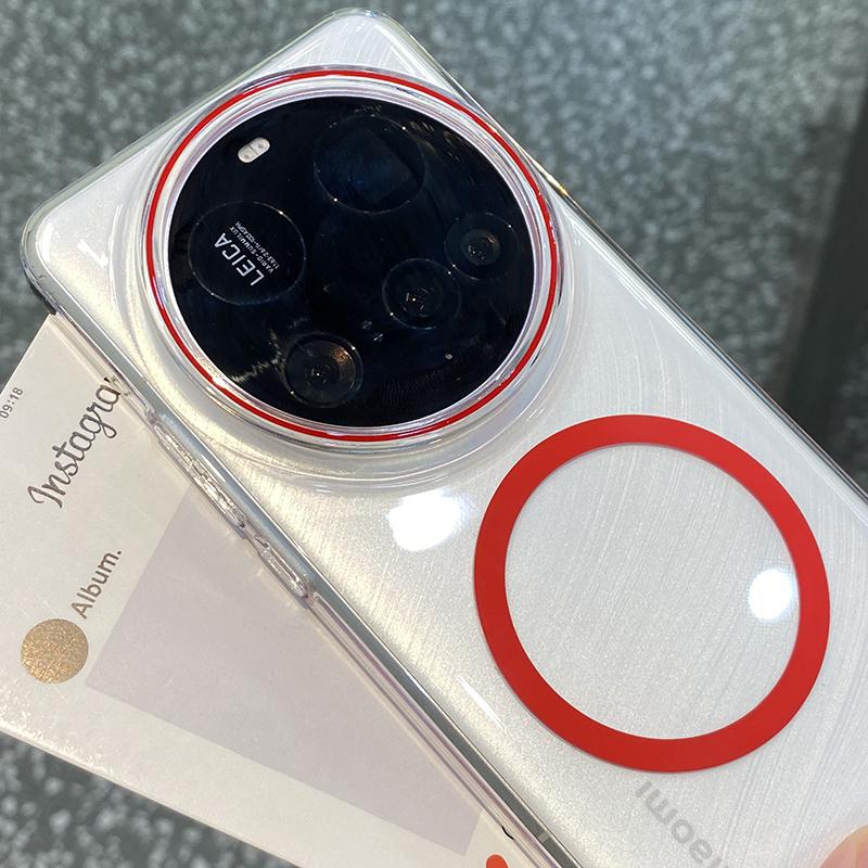 Прозрачный магнитный чехол для Xiaomi Mi 15 15 Pro 15 Ultra, защищенный от падений, ударопрочный и устойчивый к пожелтению