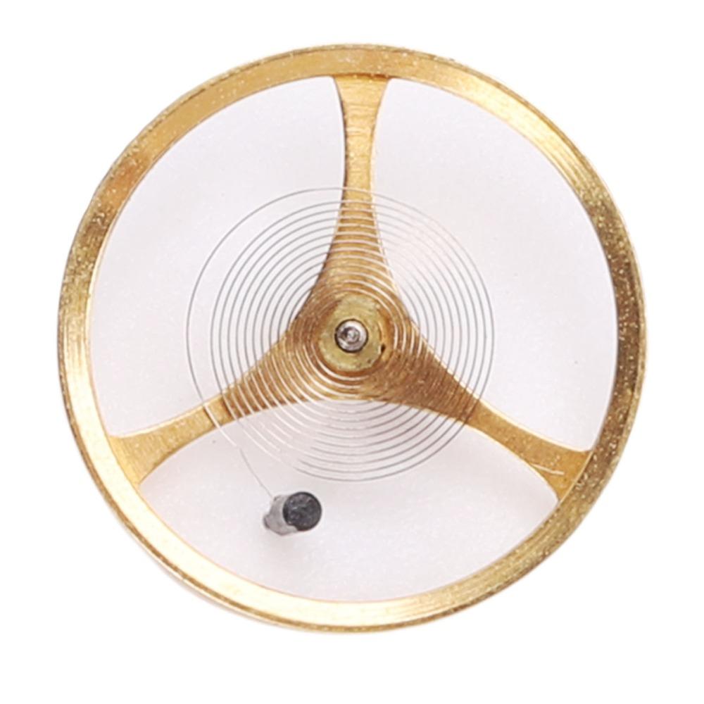 Gold Balance Wheel Diameter 0.8cm Watch Balance Wheel Part Watch Movement Replacement