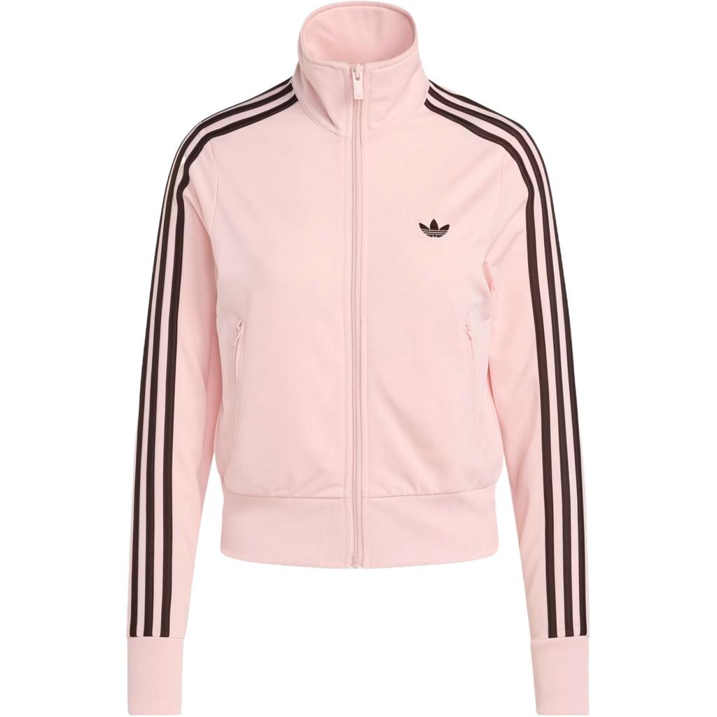 adidas Женская полосатая куртка с воротником-стойкой и длинным рукавом Originals KC6573