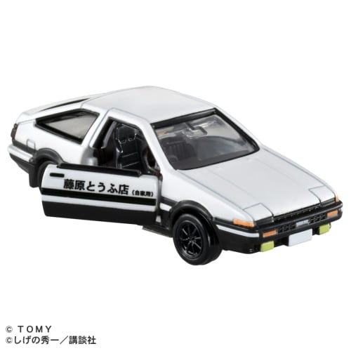 Takara Tomy Tomica Premium Unlimited 01 Initial D AE86 Trueno (Такуми Фудзивара) Мини-машинка-игрушка для возраста 6+