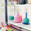 Portable Wrist Yarn Holder for Knitting Crochet Acrylic Yarn Bowl Organizer Rack DIY DIY Knitting Accessories Crochet Supplies