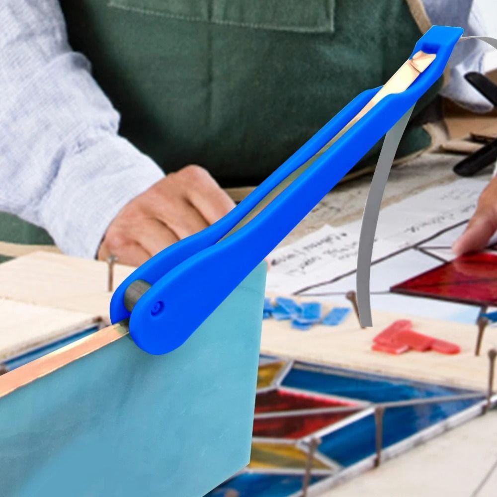 Plastic Tained Glass Hand Foiler Sturdy Hand Foiler High Quality Manual Foiling Tool  Colored Glass