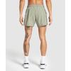 Gymshark Sport 5  Shorts Chalk Green Strength Green A2a8k Ecj3