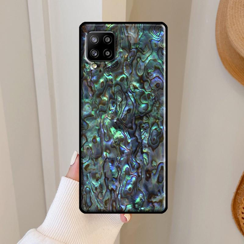 Кейс из раковины Paua Abalone для Samsung Galaxy A56 A36 A06 A13 A32 A12 A22 A52 A35 A26 A16 A55 A15 A54 A34 A14 A53