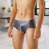 Cozy Men Briefs Solid Color Trendy One-Piece Underpants