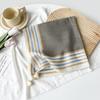 58 * 58 см Four Seasons Available New Fresh Baotou Towel Cashew Ароматный цвет Контрастный дышащий солнцезащитный шелковый шарф Легкий треугольный шарф