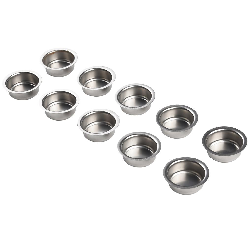 Container Candle Cups Décor Hardware Home Stainless Steel