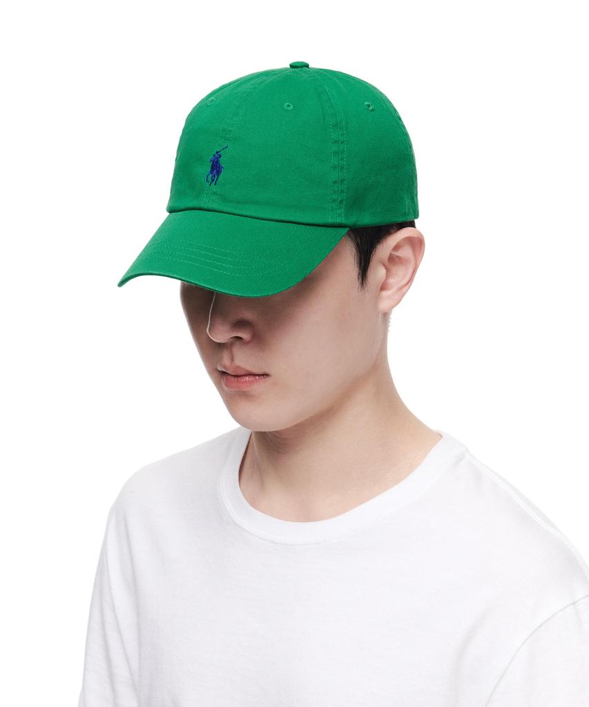 Кепка-бейсболка POLO RALPH LAUREN из хлопка Чино - Темно-зеленая