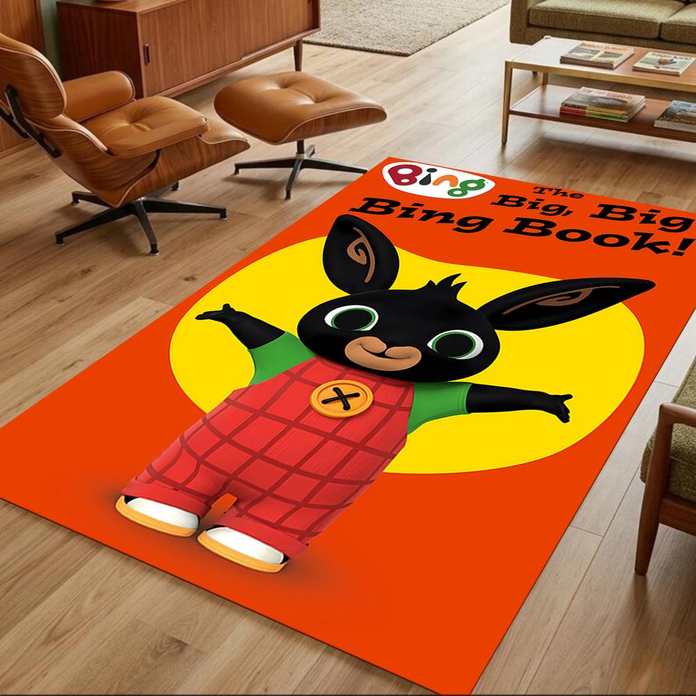 Bunny Floor Mat Perfect for Kitchen Outdoor Entryway Decorate room Anti-slip Rug Anime Office Decor Perfect Gift for Women/Men
