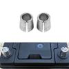 1 Pair Positive & Negative Battery Terminal Post Sleeve Adapter For Car Caravan