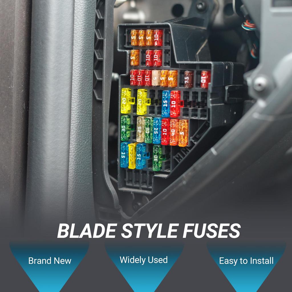 uxcell Автомобильный предохранитель Тип предохранителя 10А Мини-предохранитель Прочный Защита от короткого замыкания Красный 20 шт.