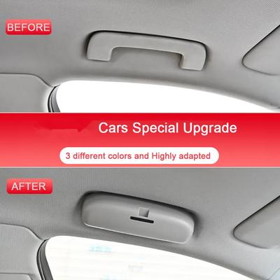 Футляр для очков в автомобиль для Toyota Camry RAV4 CHR Corolla Yaris 2014 - 2025 Держатель для очков и солнцезащитных очков Бокс для хранения Органайзер Аксессуары