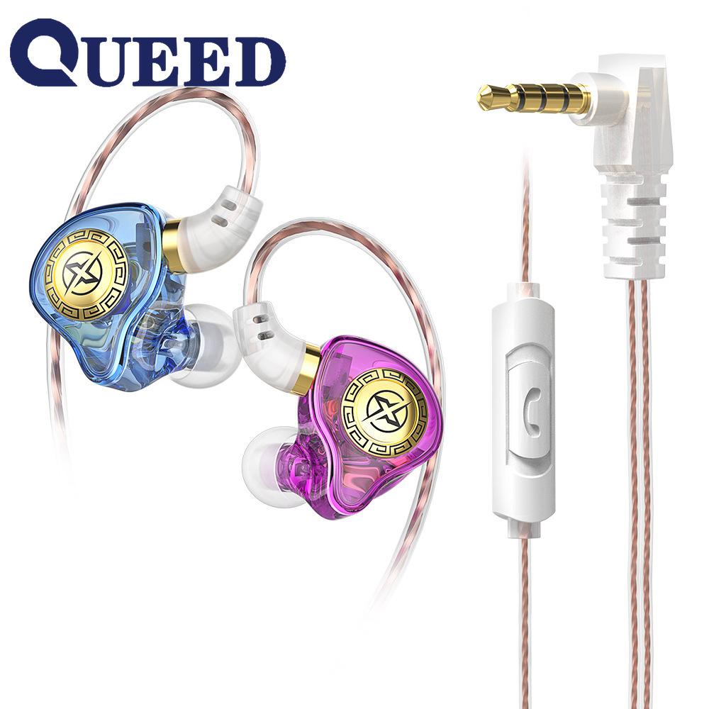 X7 Wravar Ear Earbuding HIFI Motor Circle Mobile Earlier Cable Cable Headphones