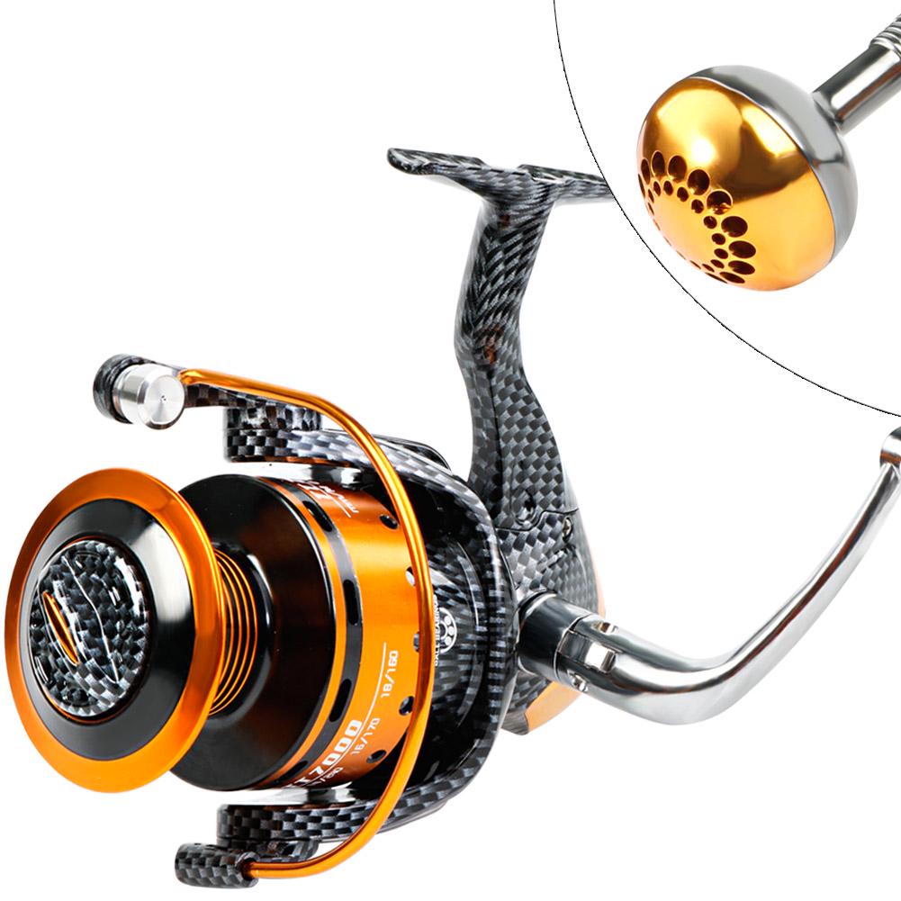 Рыболовные катушки 12 + 1BB Спиннинговая катушка Ультра гладкая левая и правая спиннинговые рыболовные катушки Морская катушка