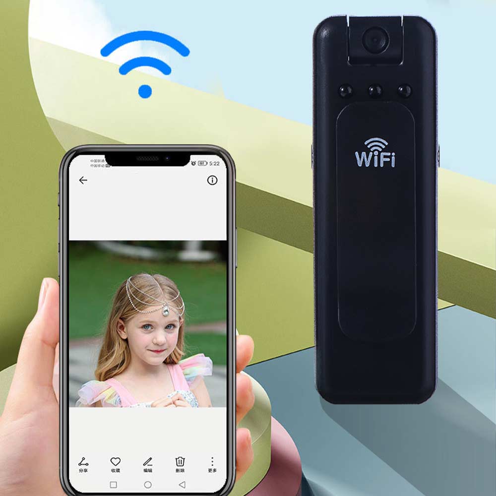 180 Rotating HD Mini Camera Chest Fixed Portable Motion Camera  Boys Toys