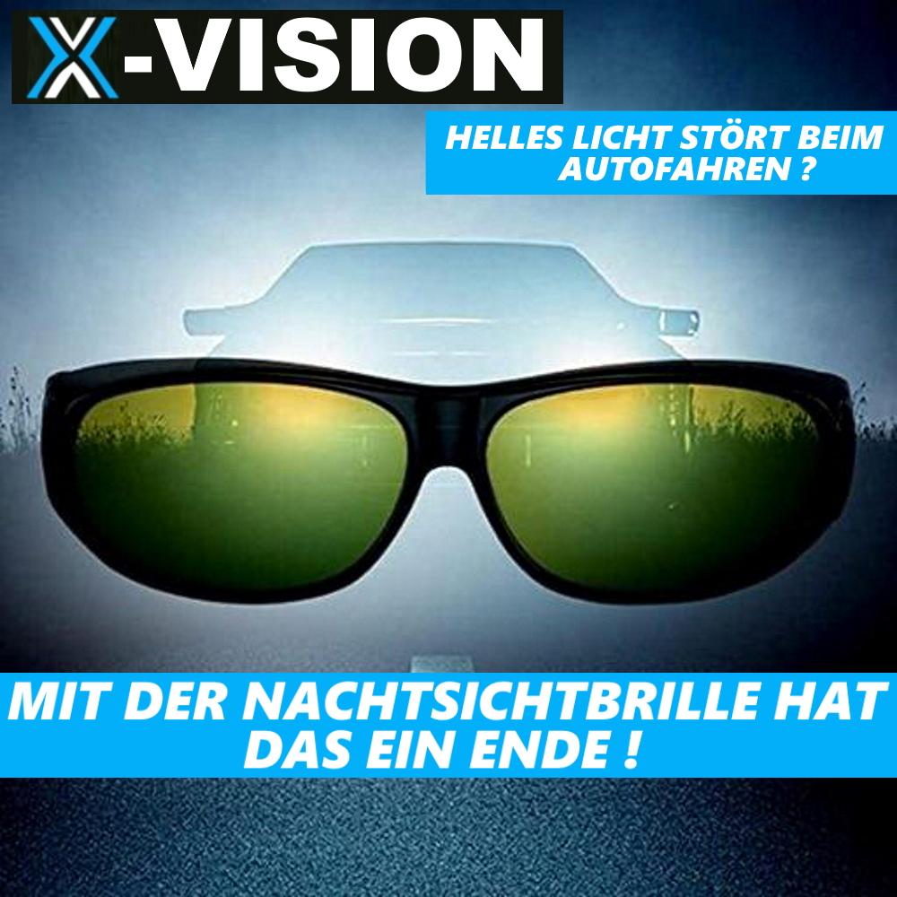 Солнцезащитные очки X-VISION, очки ночного видения, поляризованные, 2 шт.