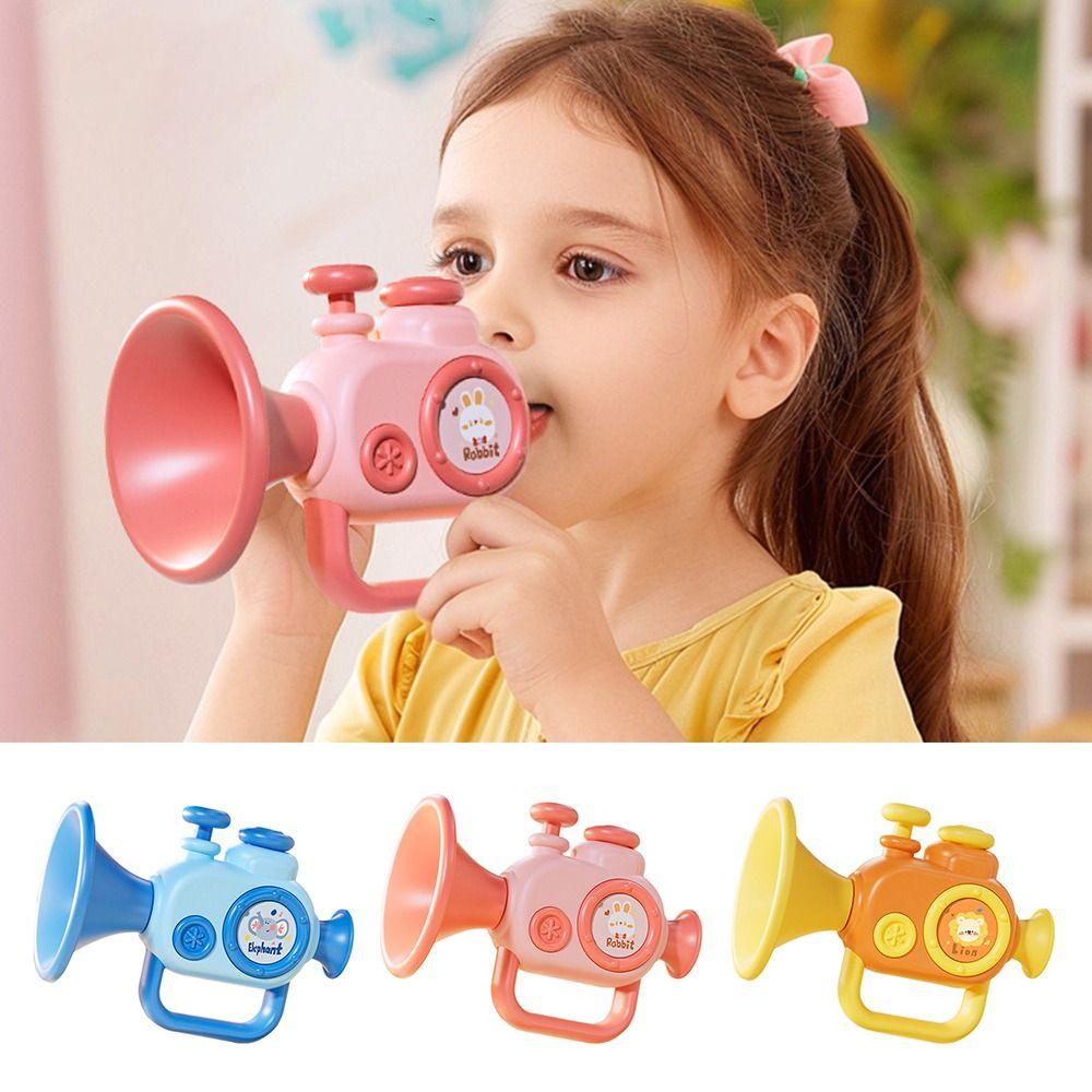 Multicolor Music Toys Anti-scratch Whistle Toy Creative Interesting Trumpet Toy Educational