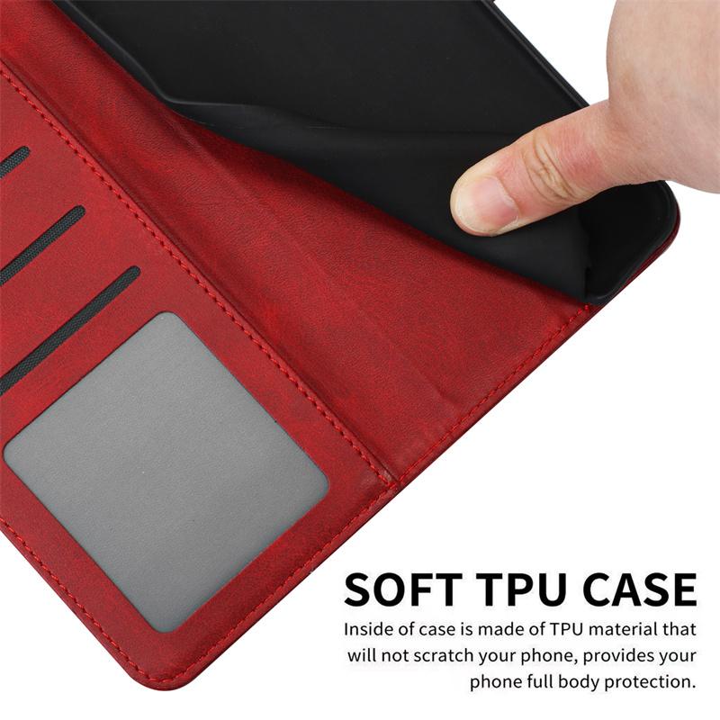 Casing For Tecno Spark 20 10 Pro Plus 10C 20 20C 30C Pro+ Go 1 2024 2025 Pop 8 9 4g 5g Luxury Flip Wallet Case PU Leather Card Slot Cover