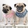 Pet Dog Jeans Jacket Denim Coat Hole Cat Puppy Bulldog Spring/Autumn Vest