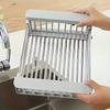 Stainless Steel Expandable Kitchen Sink Drain Basket - Versatile Storage Rack for Home Use, Vegetable and Fruit Drain Rack