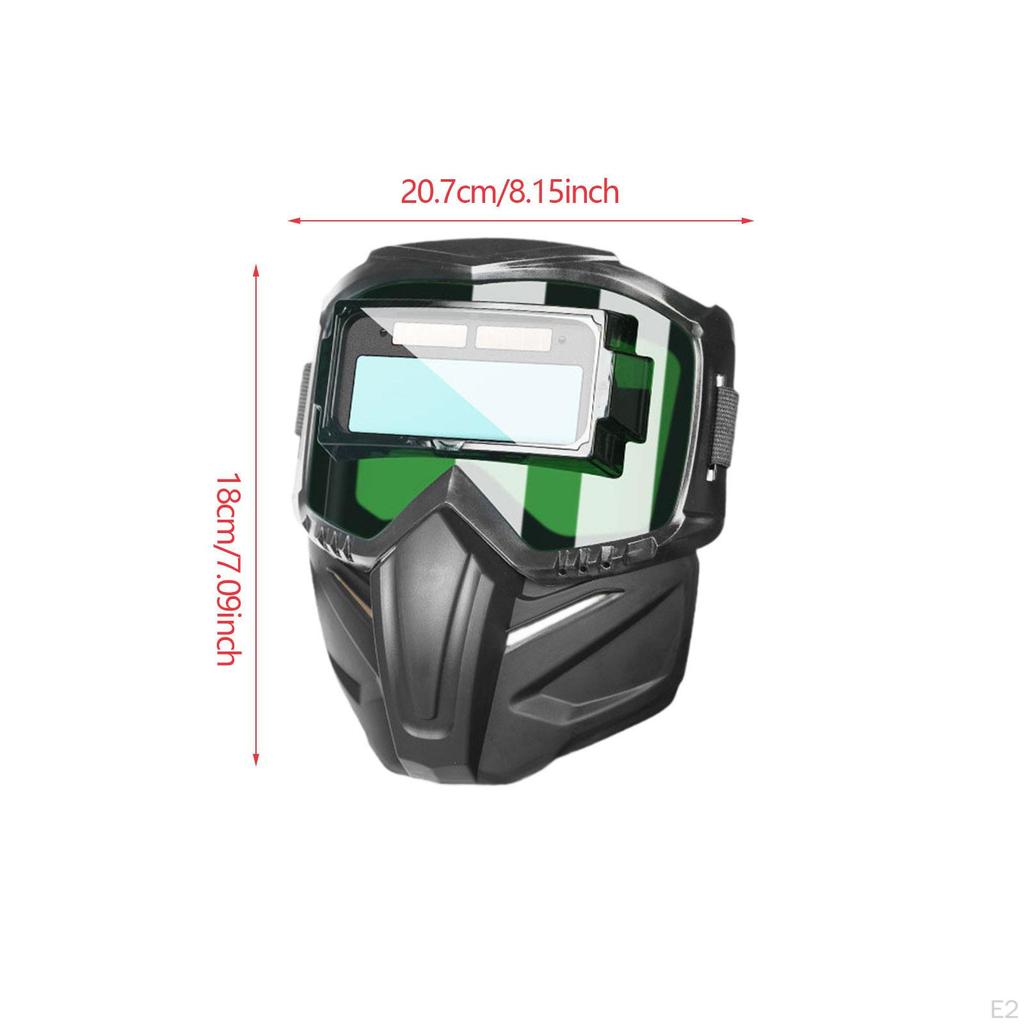 Welding Cover Darkening Detachable Comfortable To Wear Convenient Lightweight High Performance