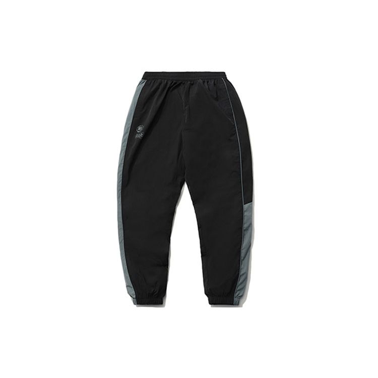 Li Ning Badfive Series свободные повседневные спортивные длинные брюки женские низы черные AYKR128-2