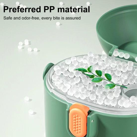 Ящик для хранения, контейнер для сухого молока с ручкой, большой емкости, пищевой, без BPA, портативный дозатор сухого молока, контейнер для закусок