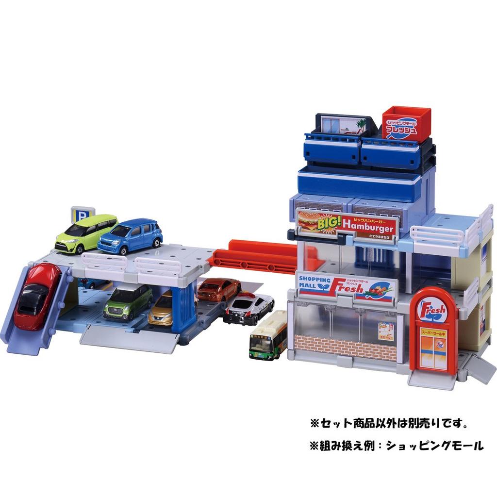 Tomica Tomica Town Build City построй город набор полный идей Давайте зайдем в город!