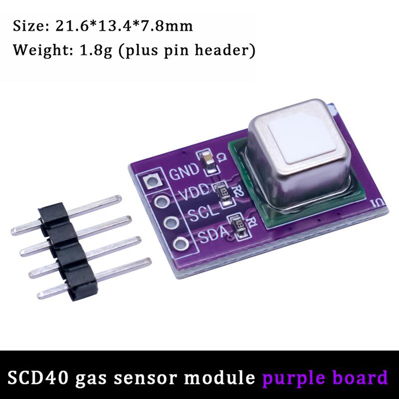 Scd40 Scd41 Газовый датчик температуры и влажности 2-в-1 I2C коммуникационный инструмент