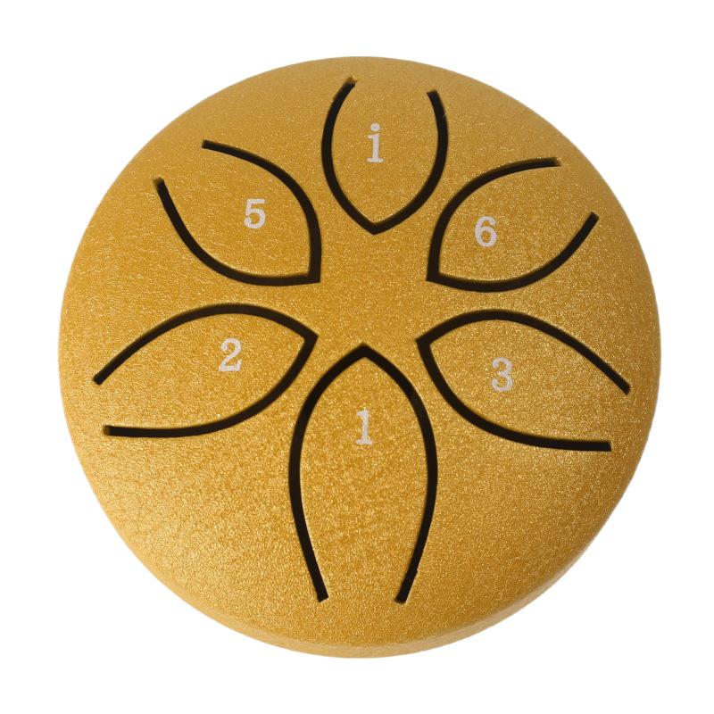 3-Inch 6-Note Mini Steel Tongue Ethereal Drum