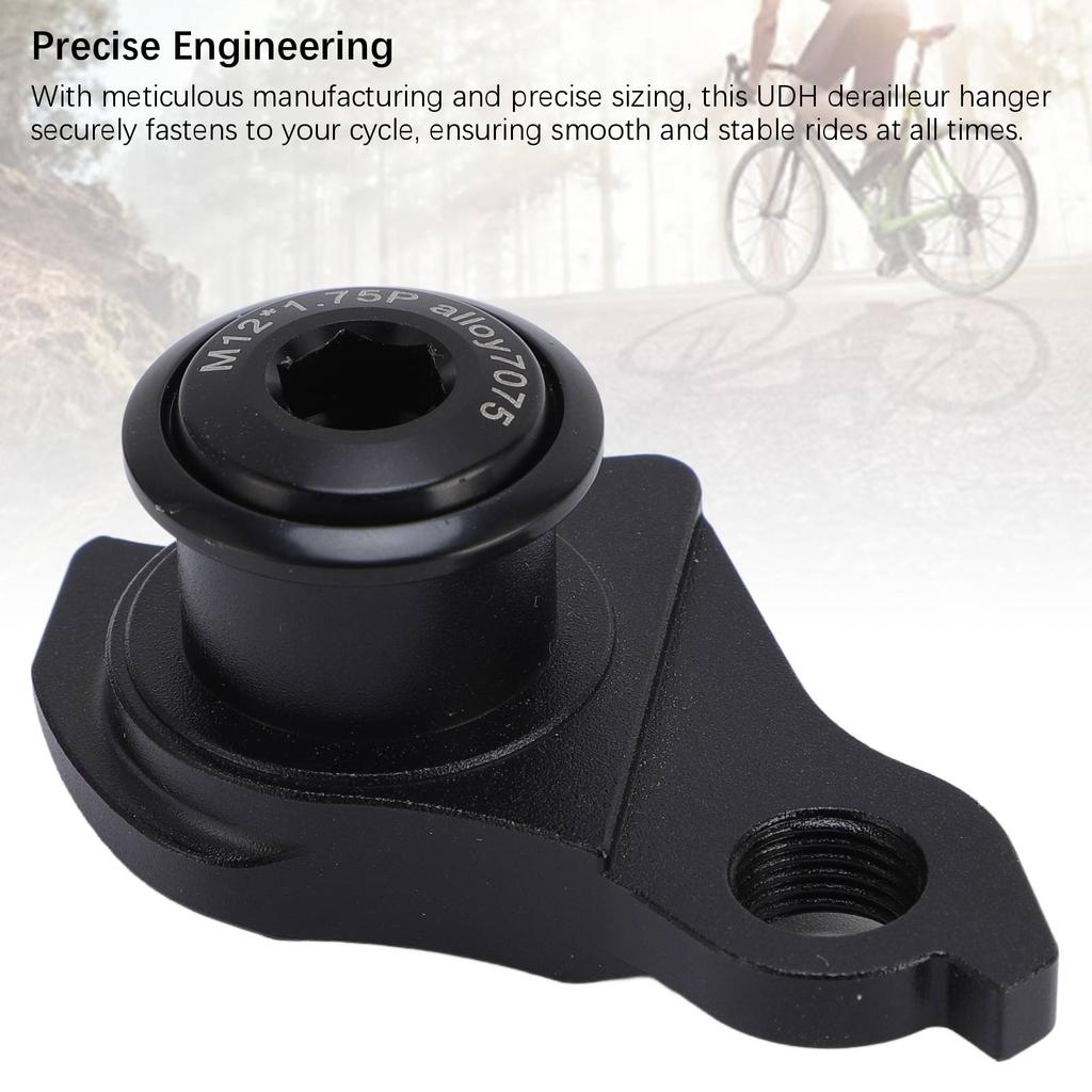 Универсальный держатель переключателя UDH M12x1.75P Алюминиевый сплав Рама велосипеда Универсальный держатель переключателя