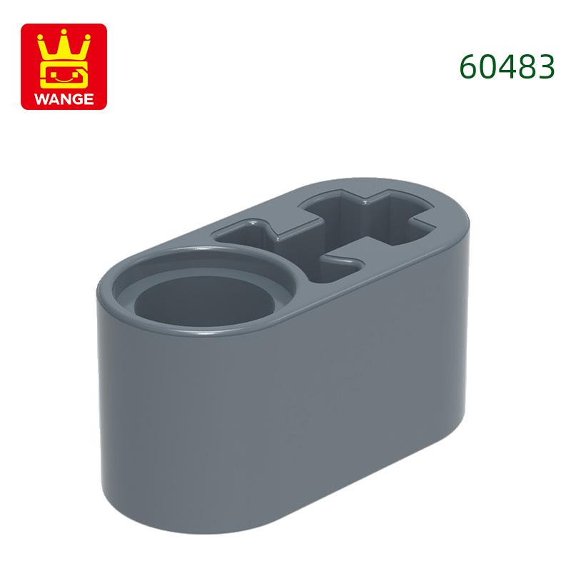 Non-Toxic 217Pcs/Lot No.60483 Beam Thick Bricks 1X2 Axle Holes Block Moc Color Accessories Compatible With Brick Diy Children'S Toy
