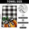 JIT Hot-selling Halloween Microfiber Towel Pumpkin Print Kitchen Cleaning Small Towel Dish Towel