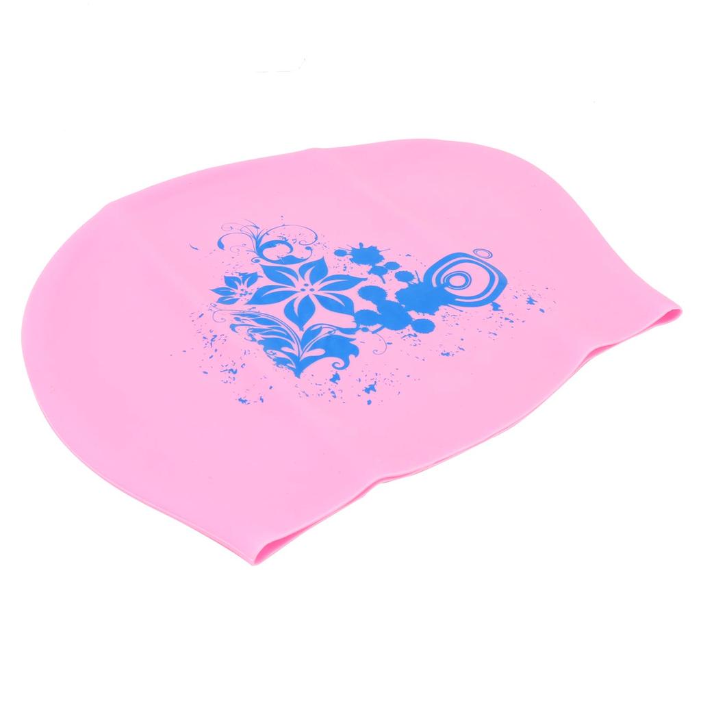 Силиконовая шапочка для плавания с длинными волосами, водонепроницаемая шапочка для купания для женщин и мужчин, дайвинг