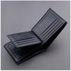 Кошелек мужской с несколькими отделениями для карт, модный однотонный кошелек, горизонтальная версия, можно положить водительские права