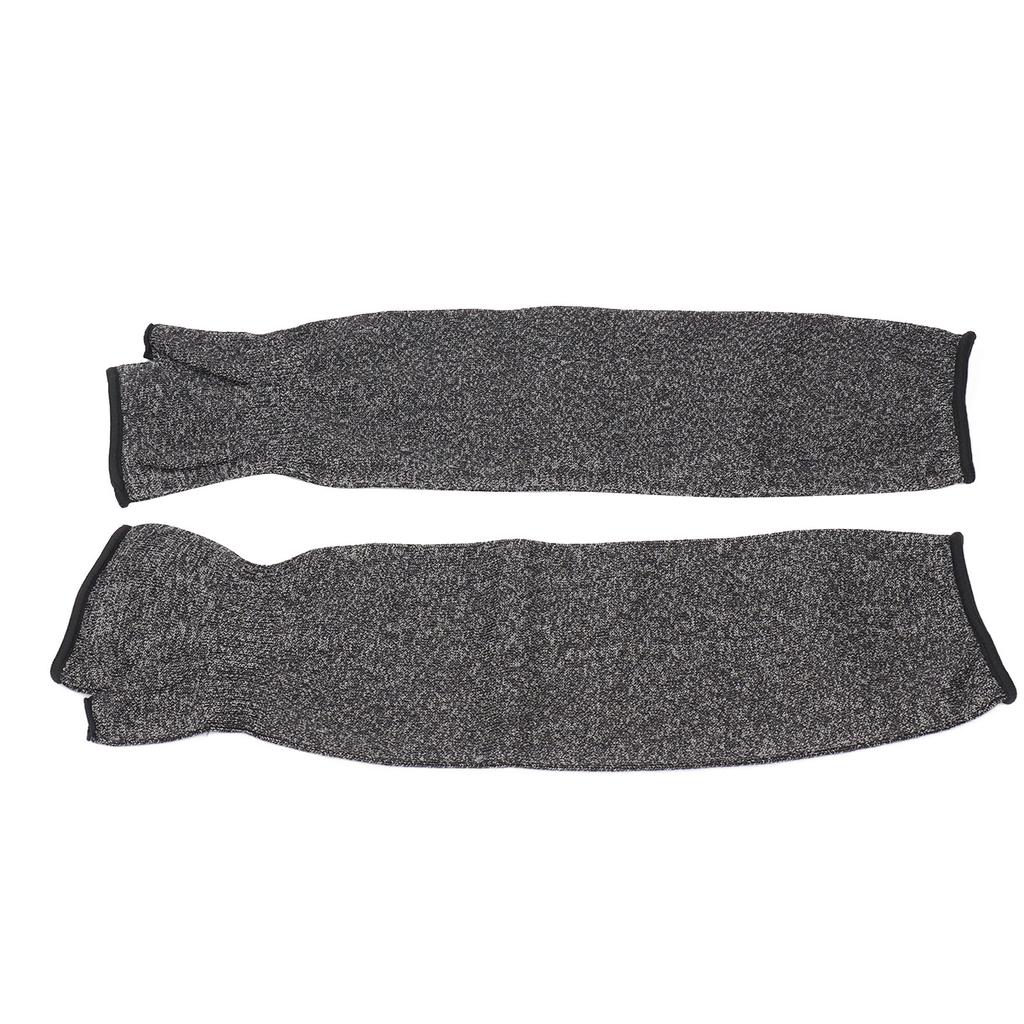 1 Pair Cut Resistant Sleeves 42cm Protective Arm Sleeves for Gardening Farming Yard Unisex