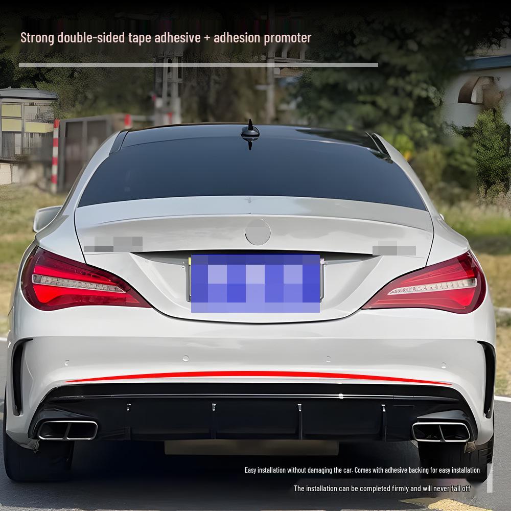 Mercedes-Benz CLA-Class W117 (2013-2018) Задний диффузор с насадками на глушитель для CLA45